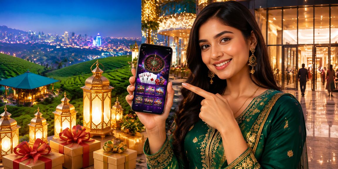 সিলেটে ঈদ উৎসবে ক্যাসিনো অ্যাপ ব্যবহারের দৃশ্য